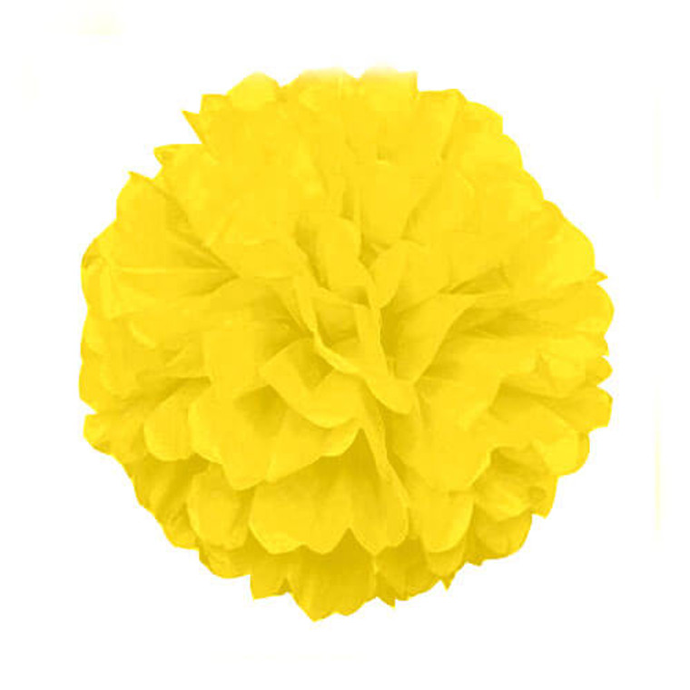 Decorative Hanging Puff 40cm - Yellow