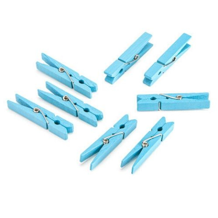 Party Pegs Light Blue - Pack of 30