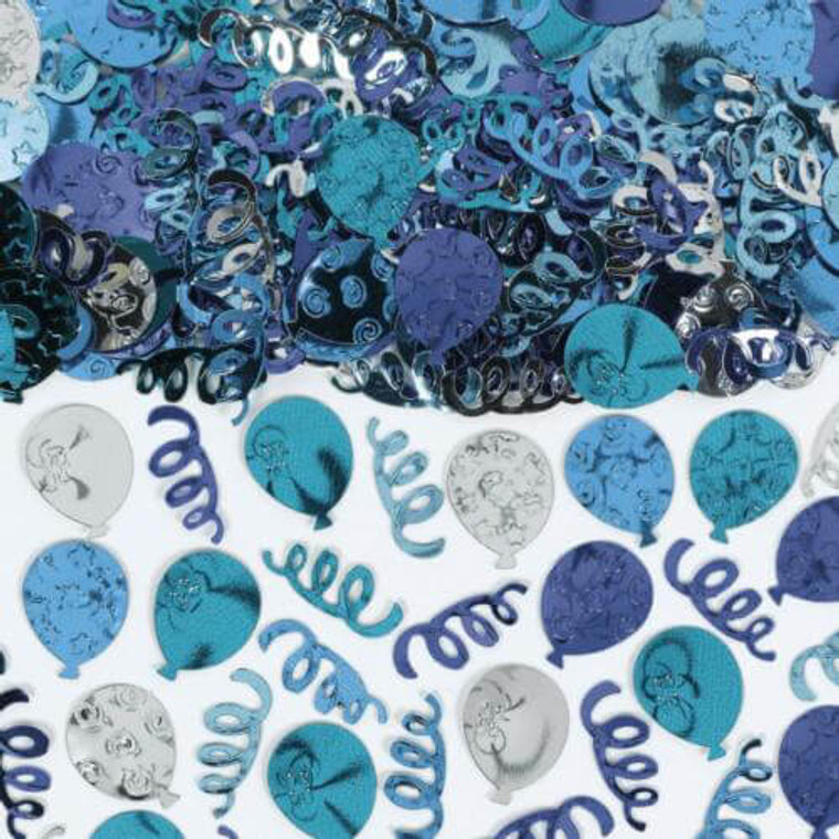 Party Balloons Confetti 70g - Blue