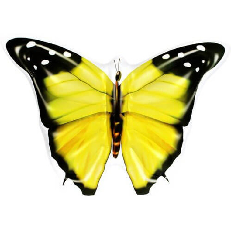 Yellow Jumbo Butterfly Air Bed Float