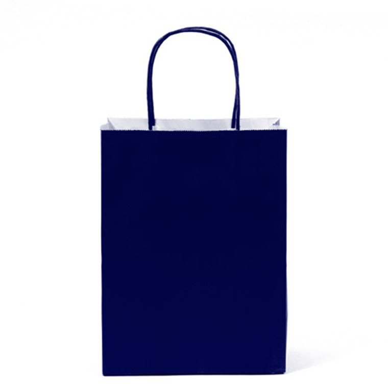 12 PK Paper Bag- Navy Medium