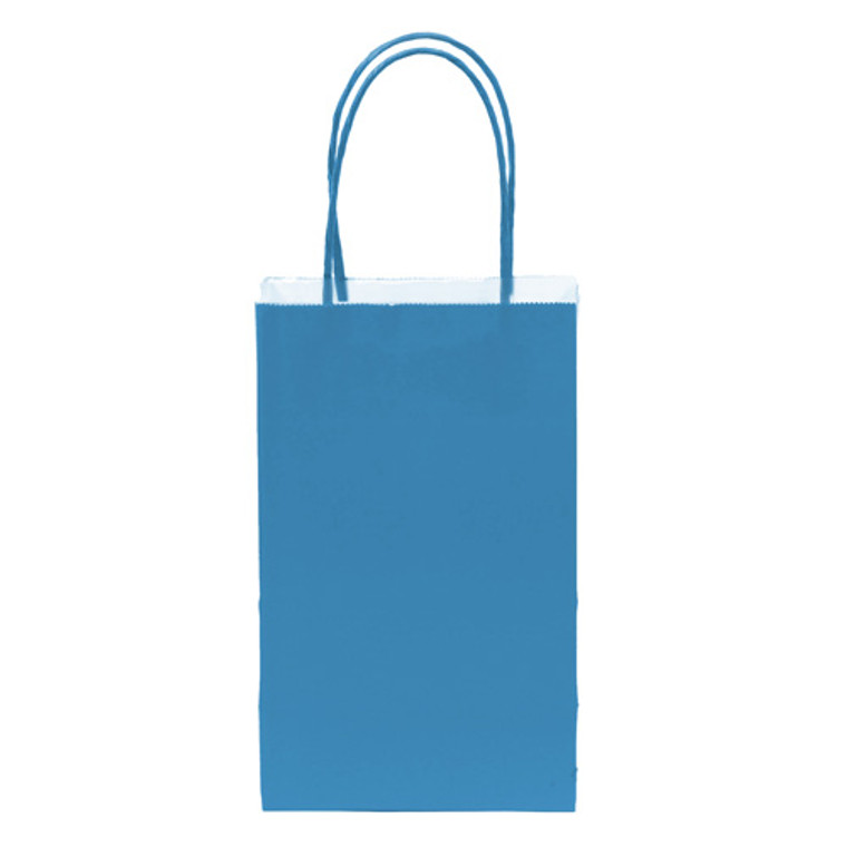 12 PK Paper Bag - Turquoise Small