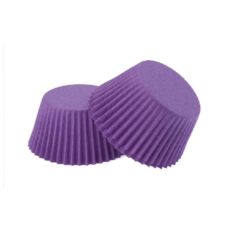 Cupcake Cases Large 20Pk - Purple