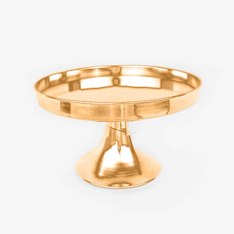 Gold Cake Stand - 26cm x 15cm