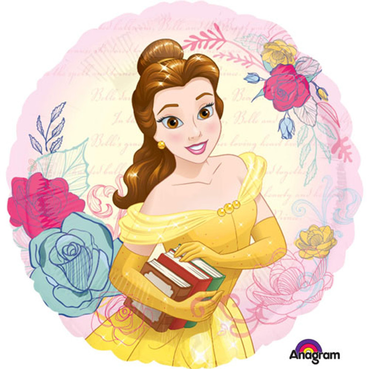 Beauty & The Beast Foil Balloon 45cm