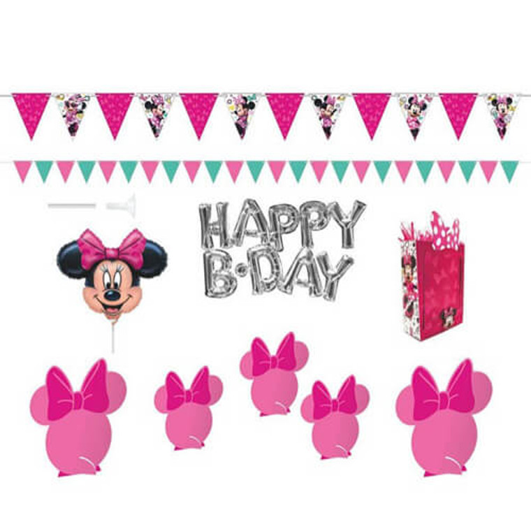 Minnie Mouse Happy Helpers Wall And Table Decorating Kit