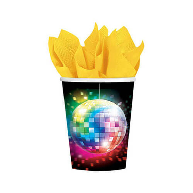 Disco Fever - 8Pk Cups Paper