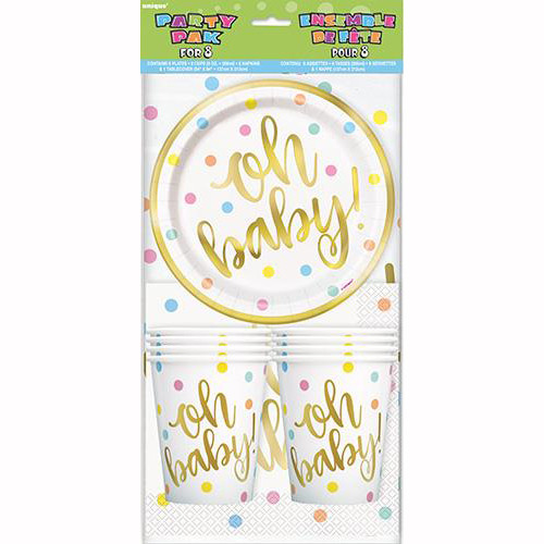 Oh Baby Party Pack for 8
