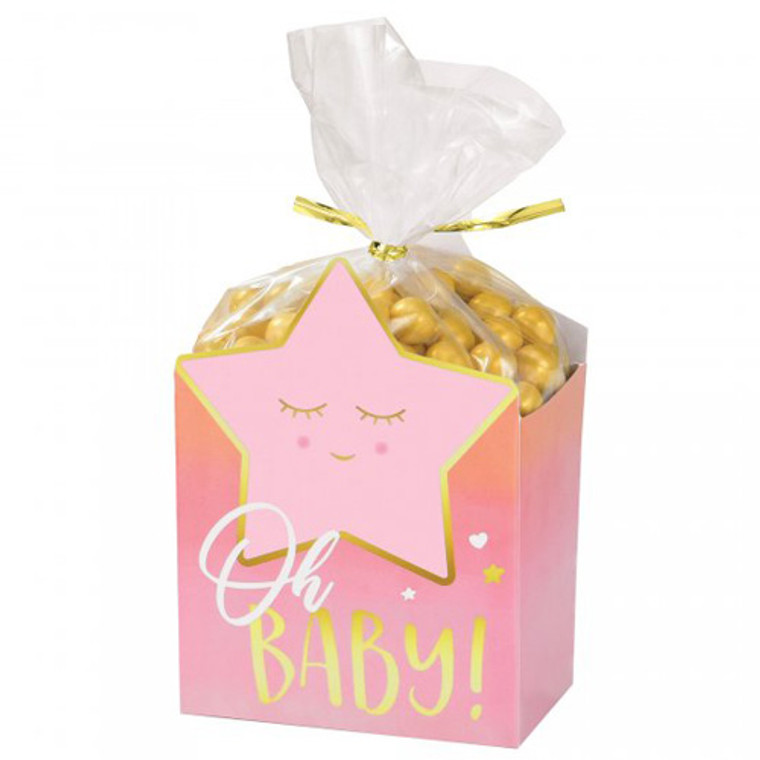 Oh Baby Girl Favour Box Kit 8pk