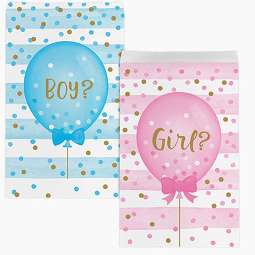 Gender Reveal Treat Bags 10pk
