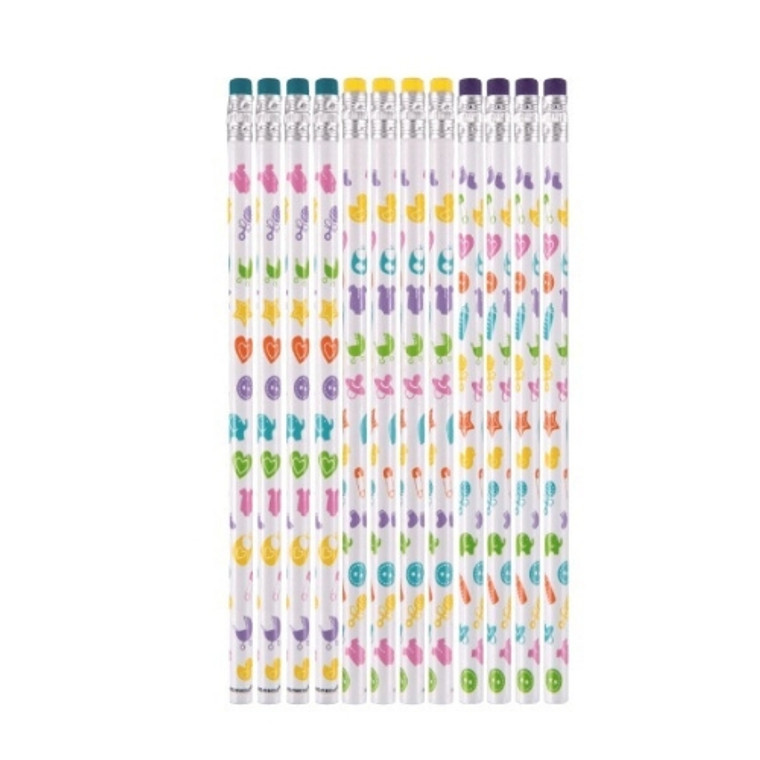 Baby Shower Pencil Favors 12Pk