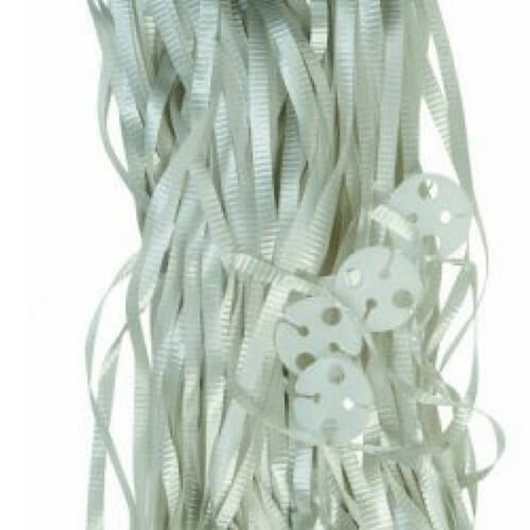 Silver Ribbons with Clips