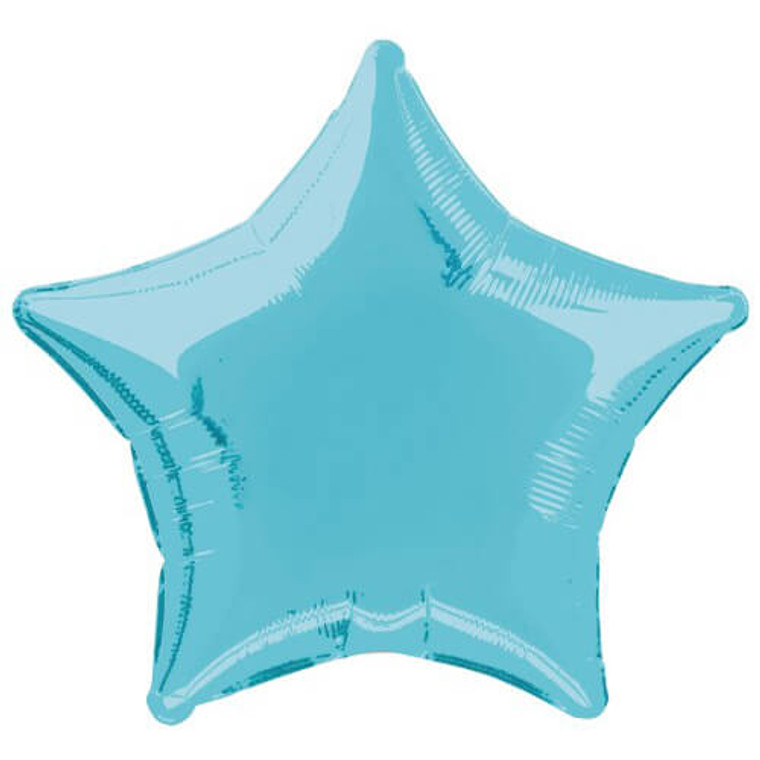 Star Foil Balloon - Baby Blue