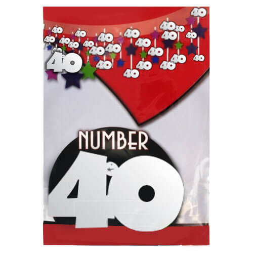 40th Birthday Hanging Ceiling Decoration