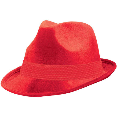 Red Fedora Hat | Discount Party Warehouse