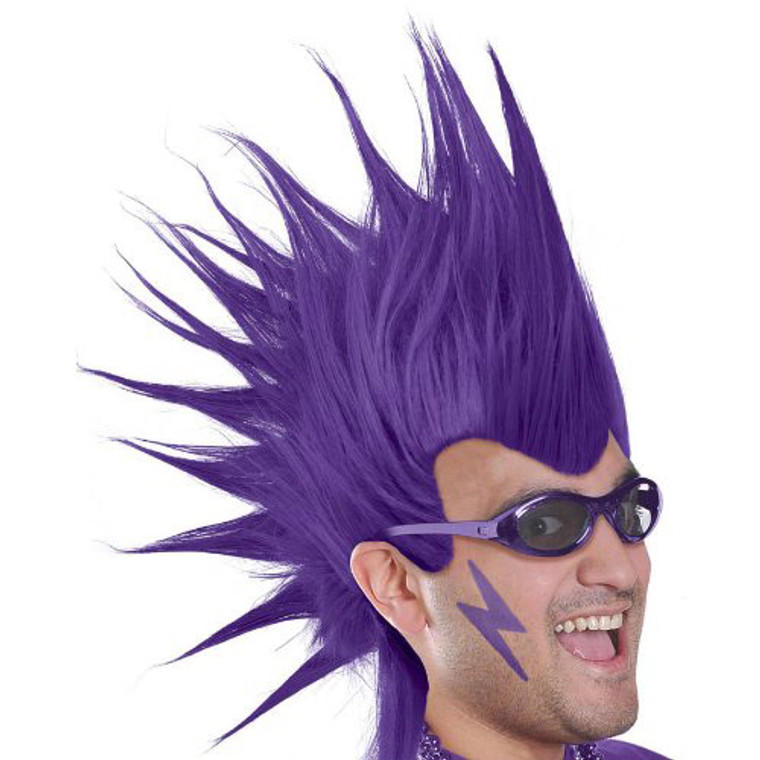 Purple Wig - Mohawk