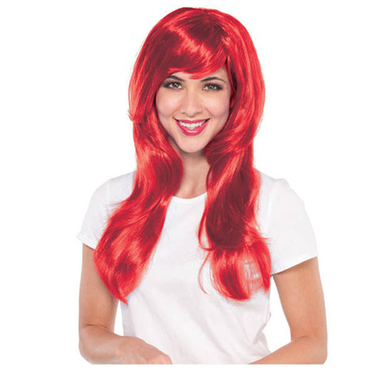 Red Wig - Glamorous