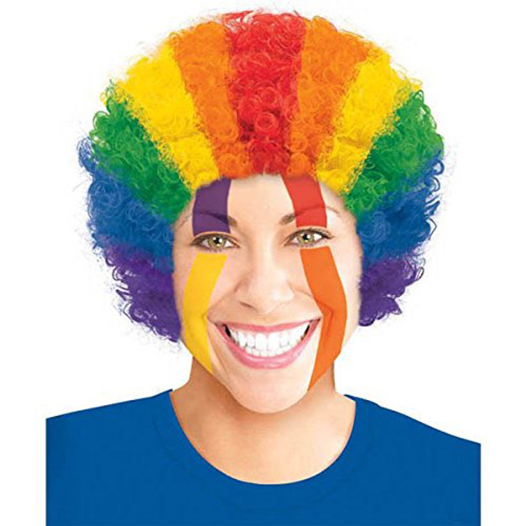 Rainbow Wig - Curly
