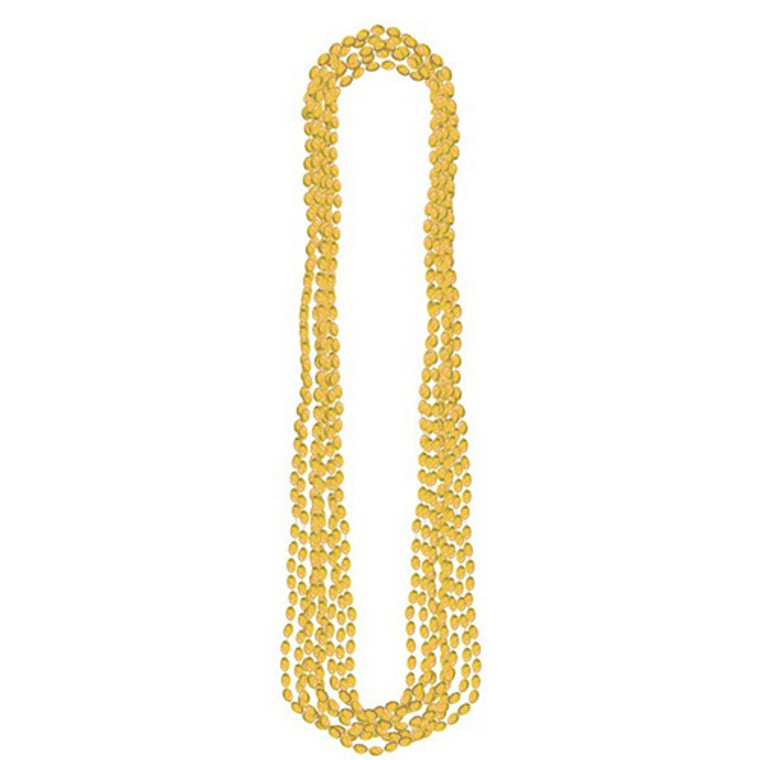 Yellow Metallic Necklace