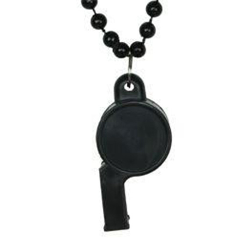 Black Whistle On Chain