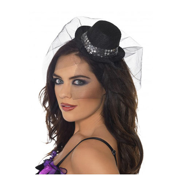 Mini Top Hat on Headband