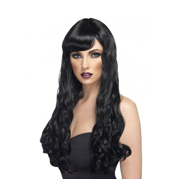 Womens Black Desire Wig