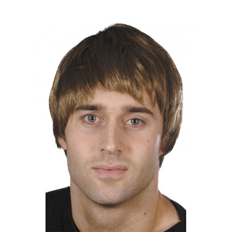 Mens Brown Guy Wig