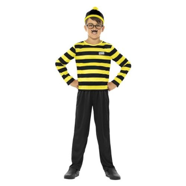 Where's Wally Odlaw Kids Costume