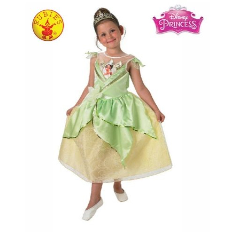 Tiana Shimmer Deluxe Kids Costume By Rubies