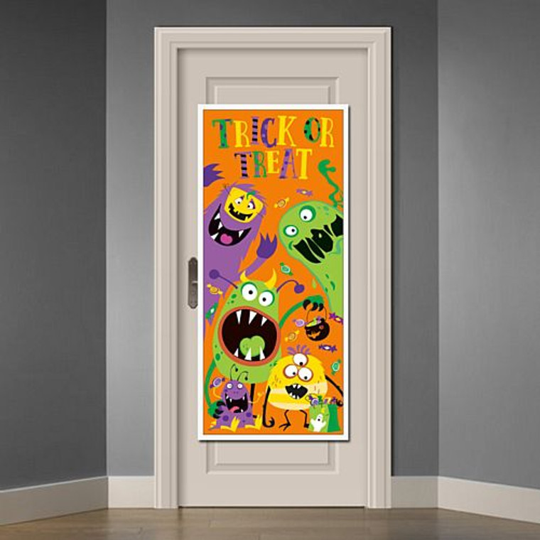 Silly Monster Door Poster