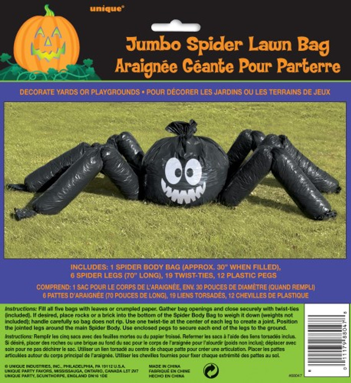 Jumbo Spider Lawn Bag