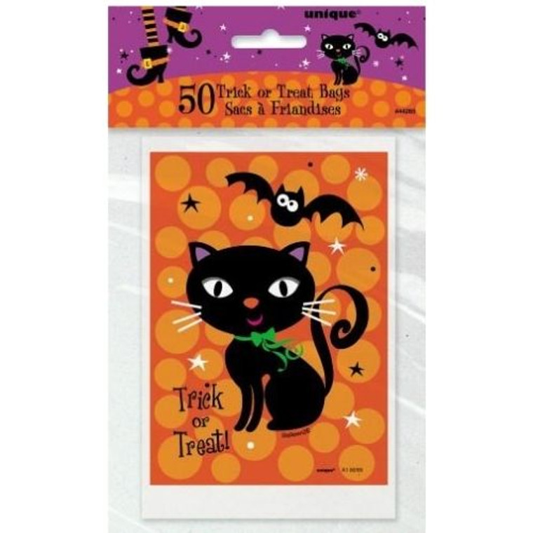 Spooky Boots Trick Or Treat Bags Pk 50