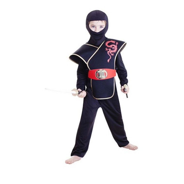 Red Ninja Costume Kids