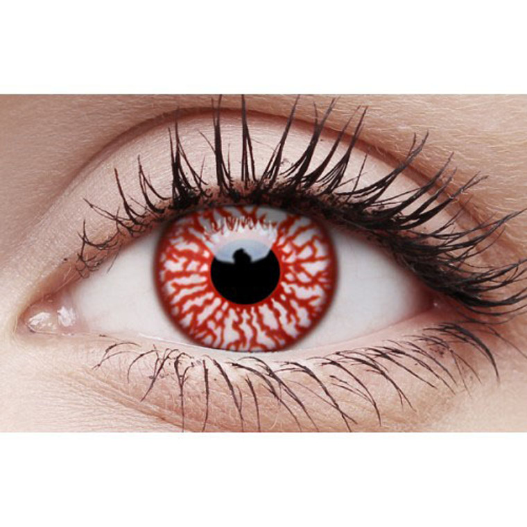 Bloodshot Crazy Lens Contacts - 90 Day Use