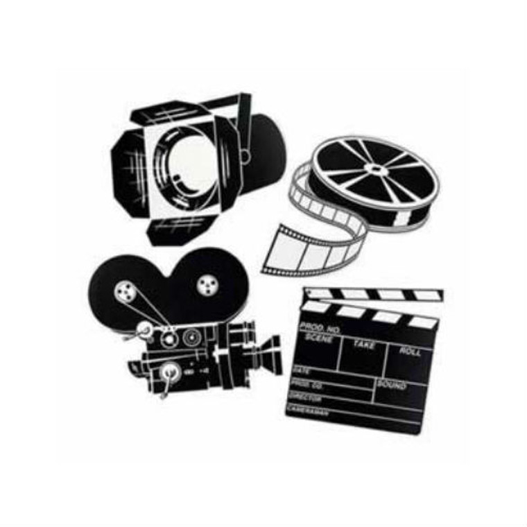 Wall Decoration - Movie set Cutouts