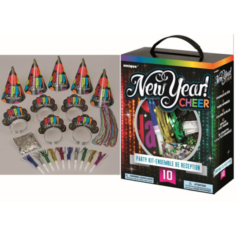 New Years Party Kit Cheer - 10 People