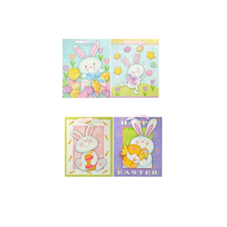 Small Easter Bunny Gift Bag Asstd