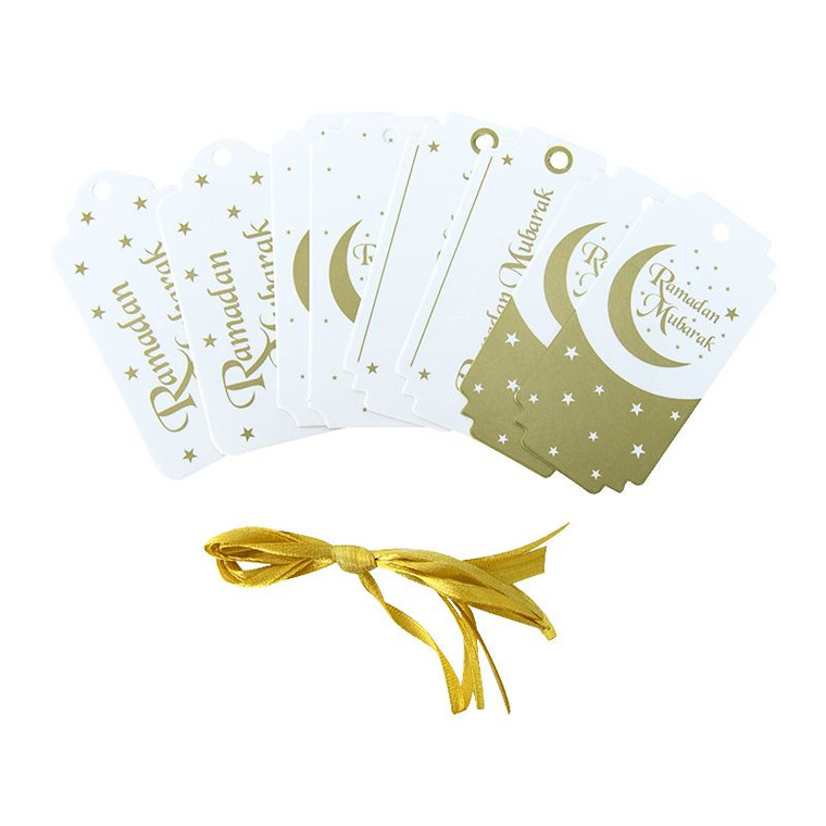 Ramadan Mubarak Gift Tags 8pk