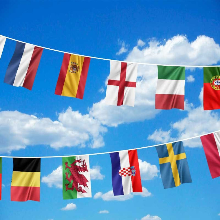 World Flag Bunting - 12m