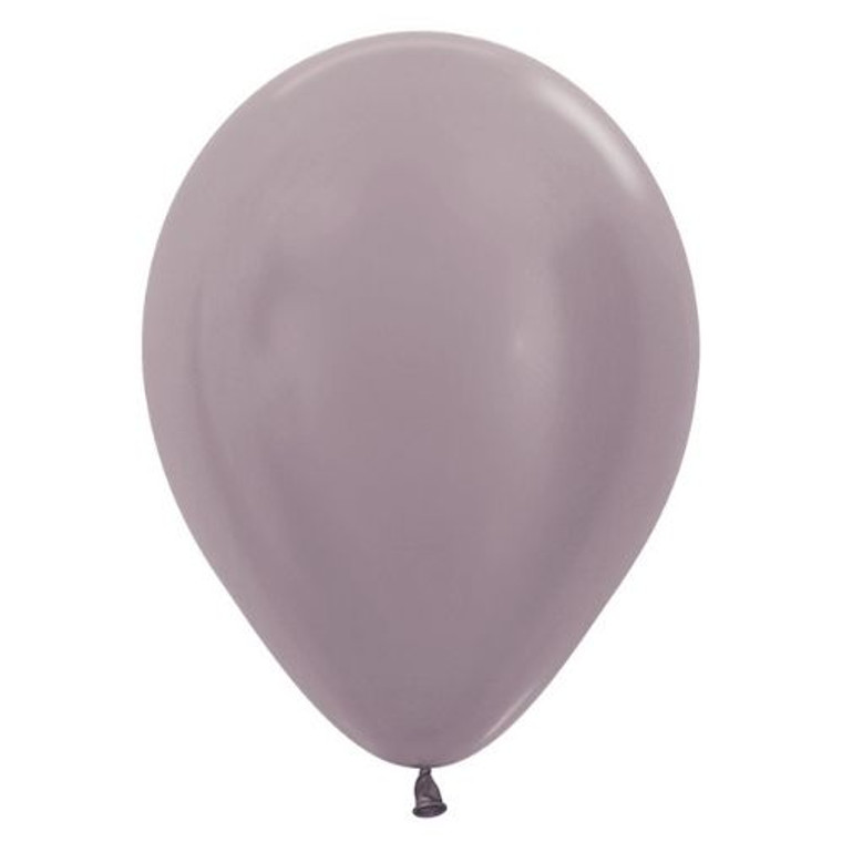 30cm Latex Balloons Shimmer Pearl Greige 100pk