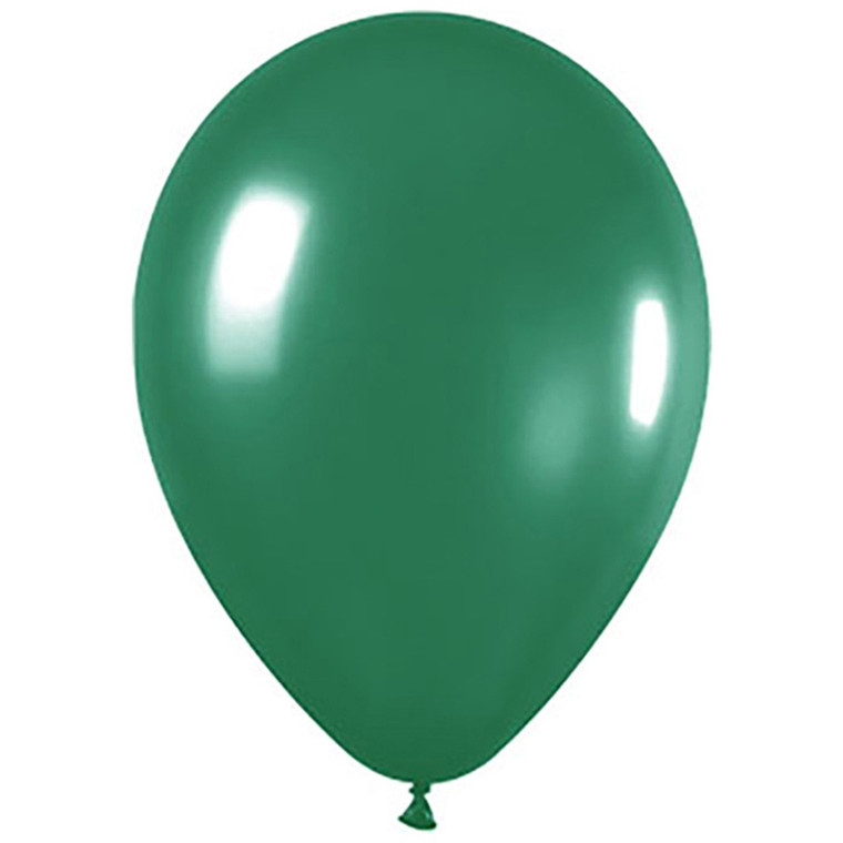 30cm Latex Balloons Matte Forest Green Each