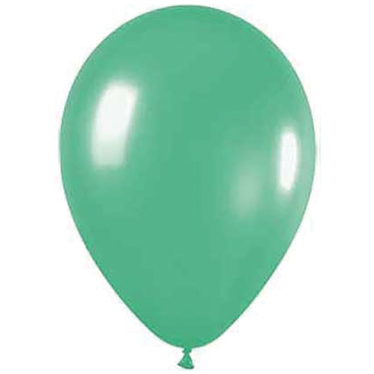 30cm Latex Balloons Matte Green Each