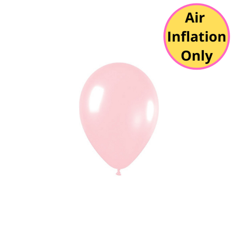 12cm Latex Balloons Shimmer Pink 100pk