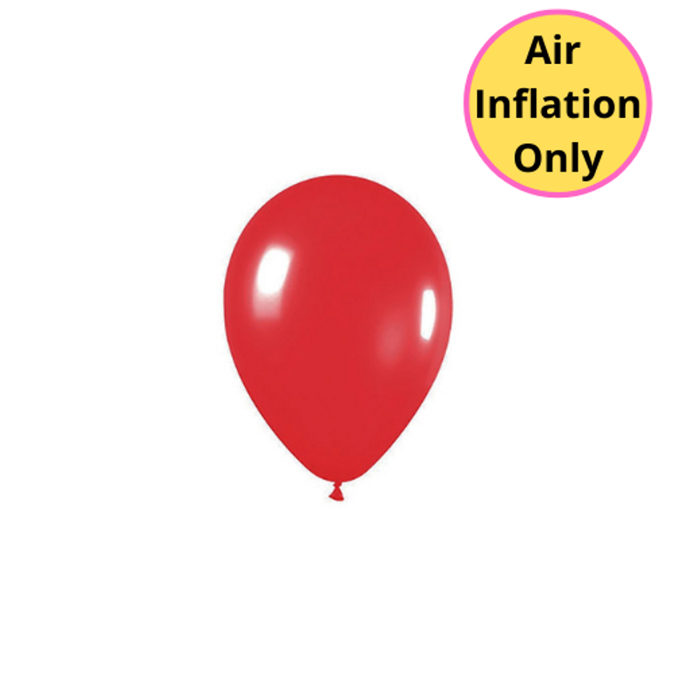 12cm Latex Balloons Matte Red 100pk