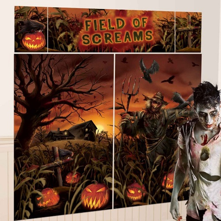 Field Of Screams Wall Decorating Kit