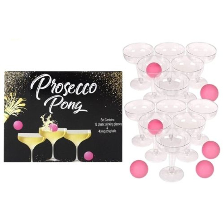 Prosecco Pong Drinking Game 16pc