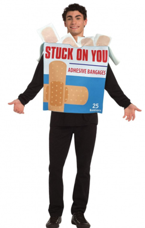 STUCK ON YOUR BANDAGES BOX COSTUME