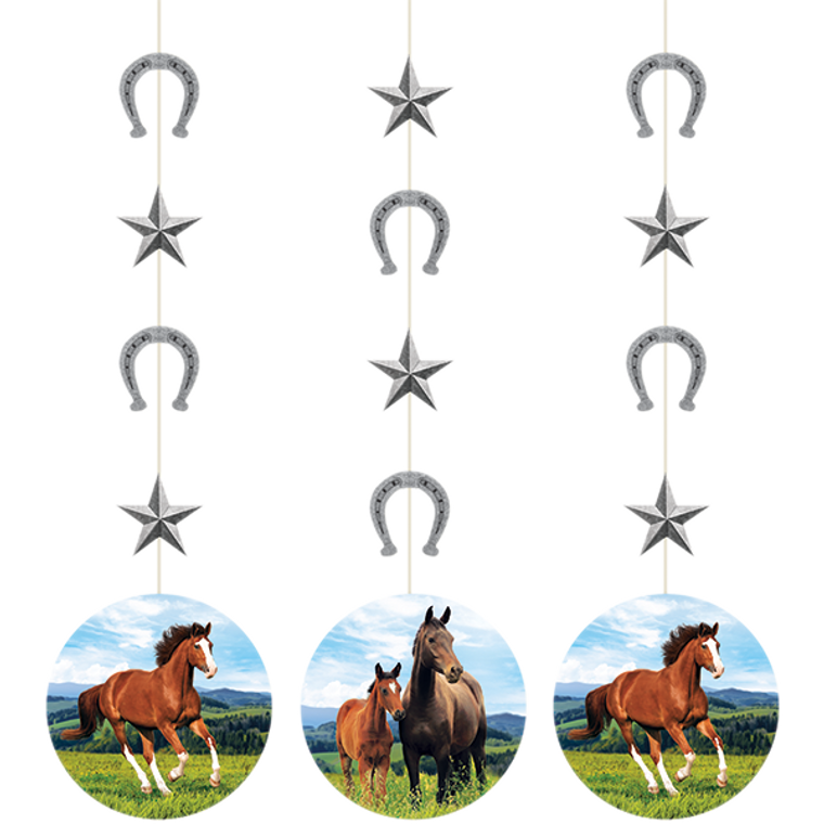 HORSE AND PONY HANGING CUTOUTS