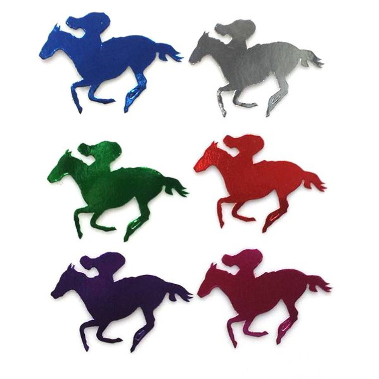 PK12 100mm MULTI COL HORSE & RIDER CUT OUT