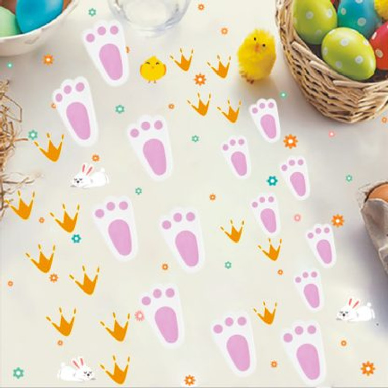 Bunny Footprints Sticker